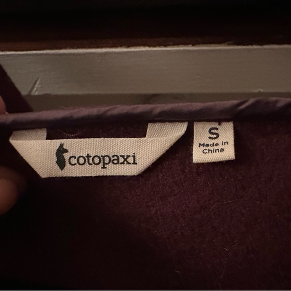 Cotopaxi Purple Fleece Jacket - Picture 3 of 3